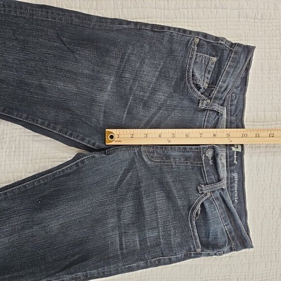 7 For All Mankind High Waist Ankle Gwenevere Jeans Women's 30 (30x31) Skinny EUC - Picture 5 of 16